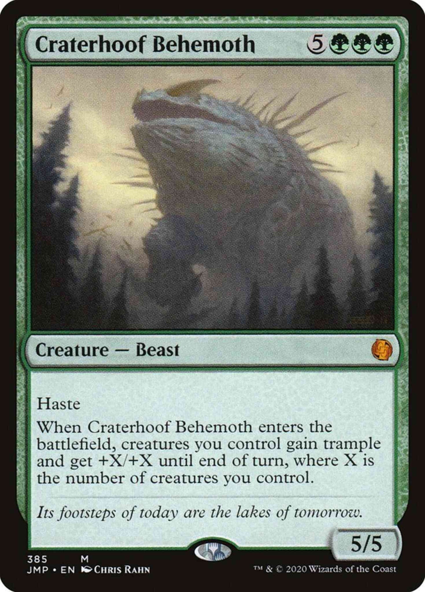 Craterhoof Behemoth [385] [Jumpstart] [Non-Foil]