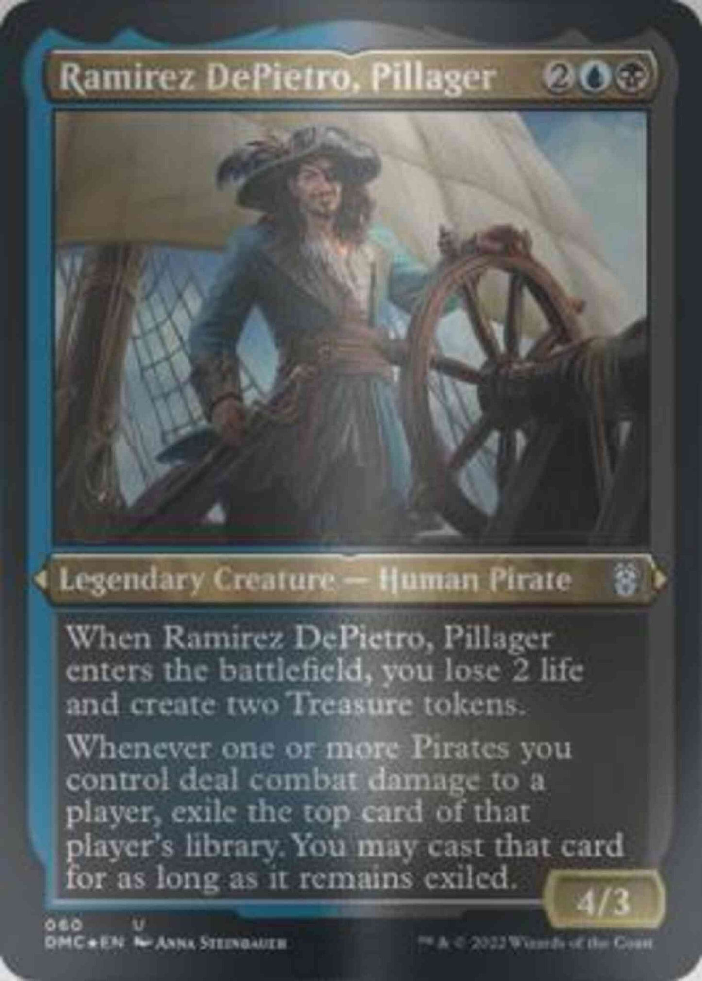 Ramirez DePietro, Pillager [60] [Legends Retold] [Dominaria United: Commander] [Etched Foil]