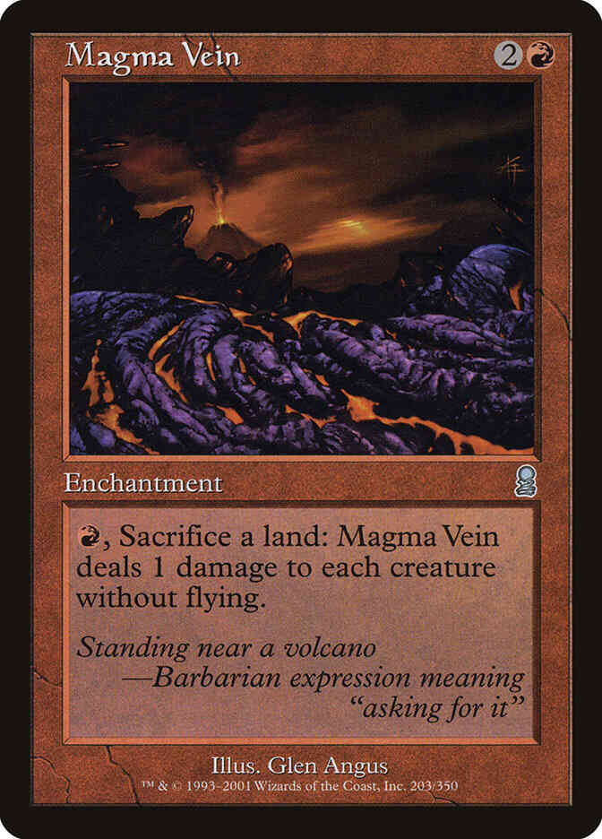 Magma Vein [203] [Odyssey] [Non-Foil]