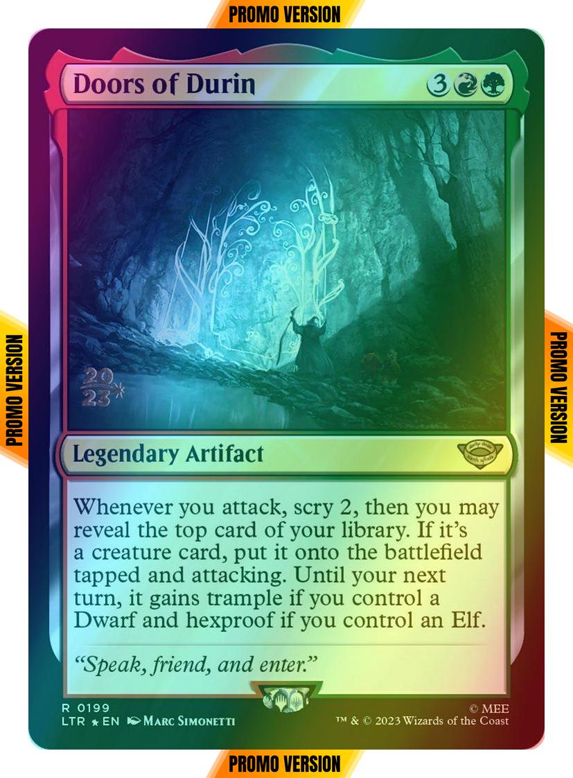 Doors of Durin [199s] [Prerelease] [The Lord of the Rings: Tales of Middle-earth: Promos] [Foil]