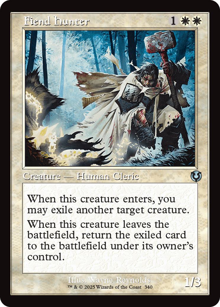 Fiend Hunter [340] [Retro Frame] [Innistrad Remastered] [Non-Foil]