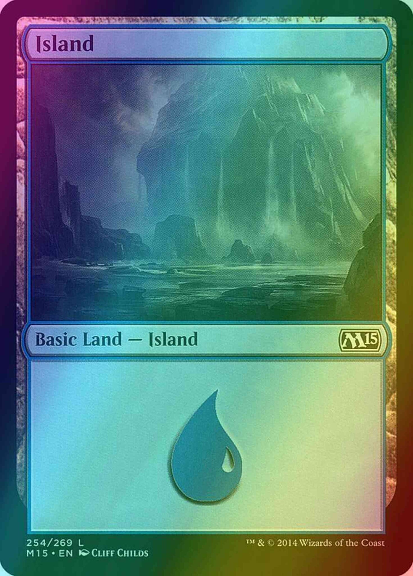 Island [254] [Magic 2015] [Foil]