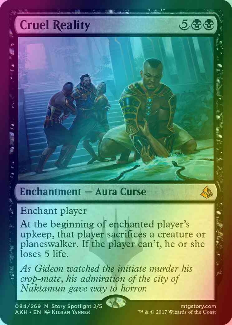 Cruel Reality [84] [Amonkhet] [Foil]