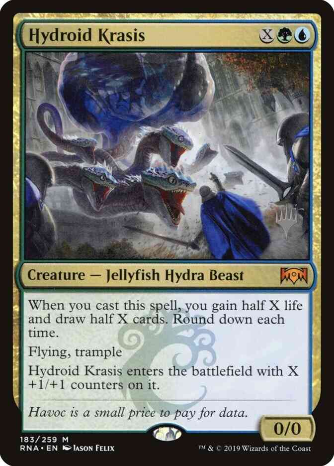 Hydroid Krasis [183p] [Promo Pack] [Ravnica Allegiance Promos] [Non-Foil]