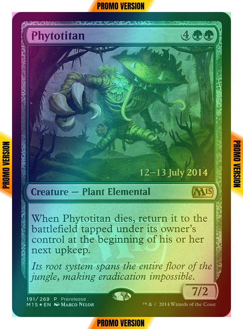Phytotitan [191] [Magic 2015 Promos] [Foil]