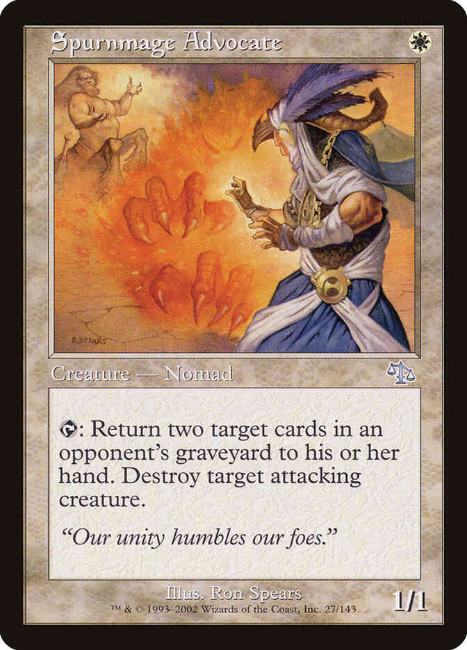 Spurnmage Advocate [27] [Judgment] [Non-Foil]