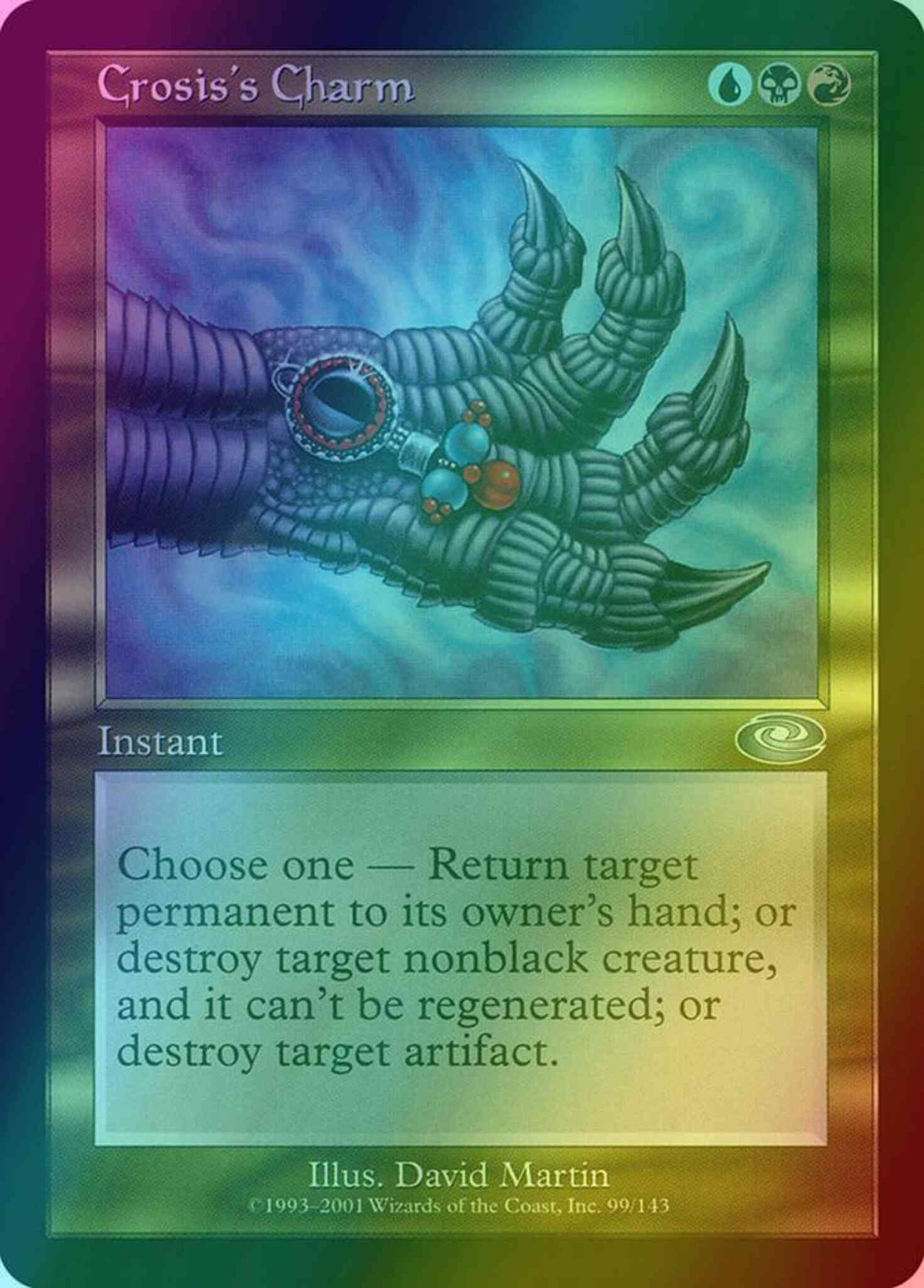 Crosis's Charm [99] [Planeshift] [Foil]
