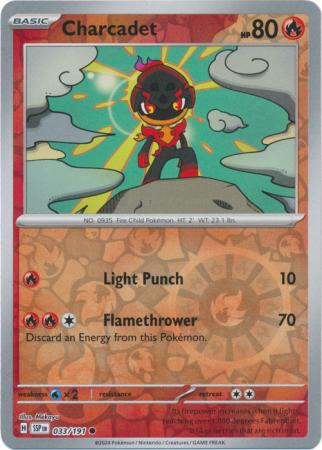 Charcadet - 033/191 - Common [sv08-033] [Reverse Holo]