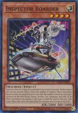 Inspector Boarder - RA01-EN010 - Super Rare - 1st Edition