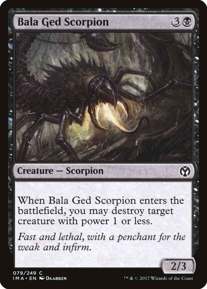 Bala Ged Scorpion [79] [Iconic Masters] [Non-Foil]