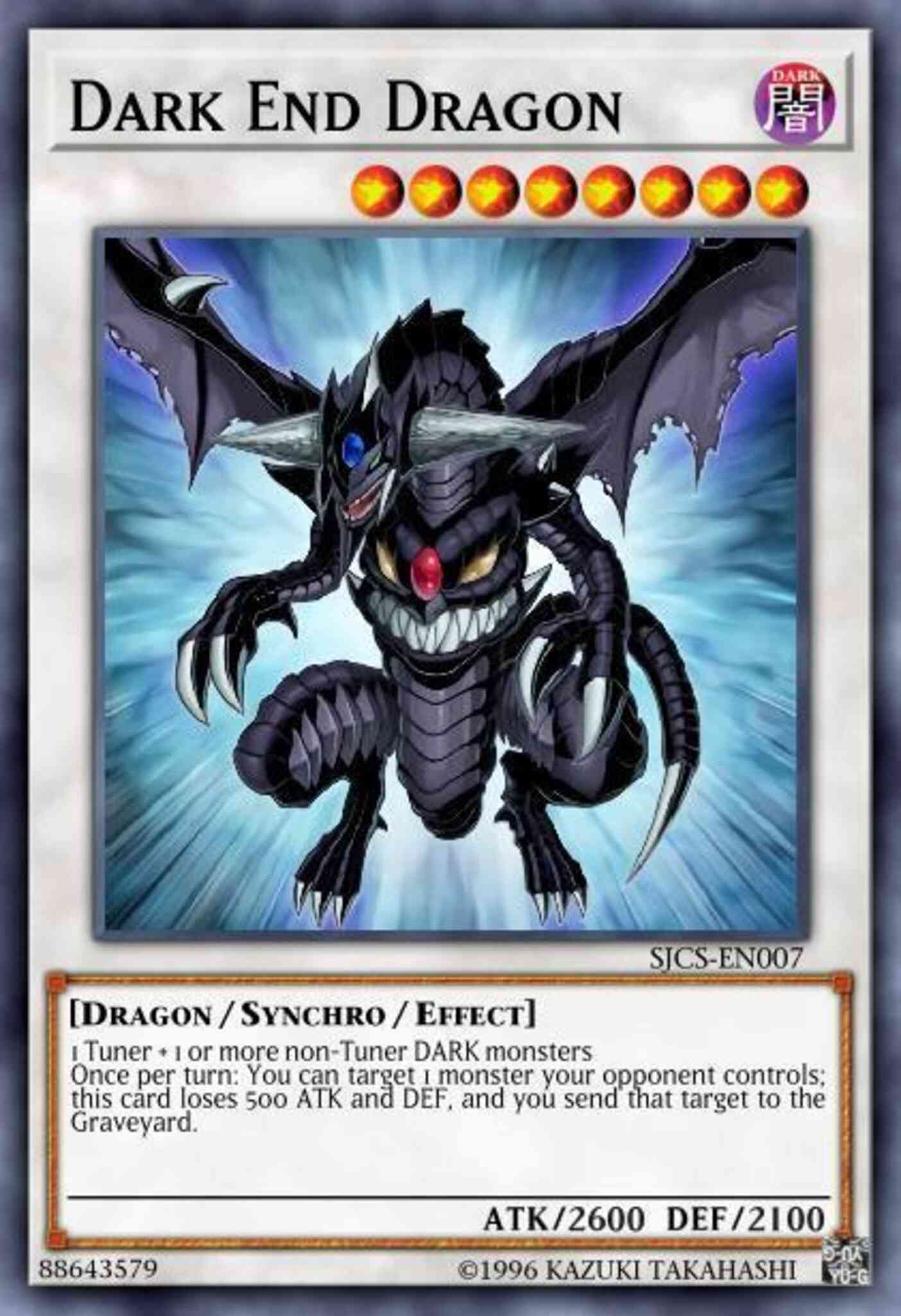 Dark End Dragon - JUMP-EN044 - Ultra Rare - Limited