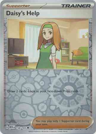 Daisy's Help - 158/165 - Uncommon [sv035-158] [Reverse Holo]
