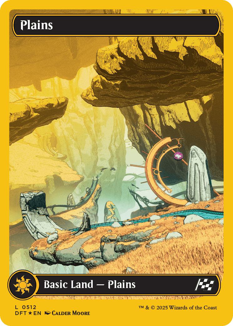 Plains [512] [Full Art] [Panorama] [Aetherdrift] [First-place Foil]