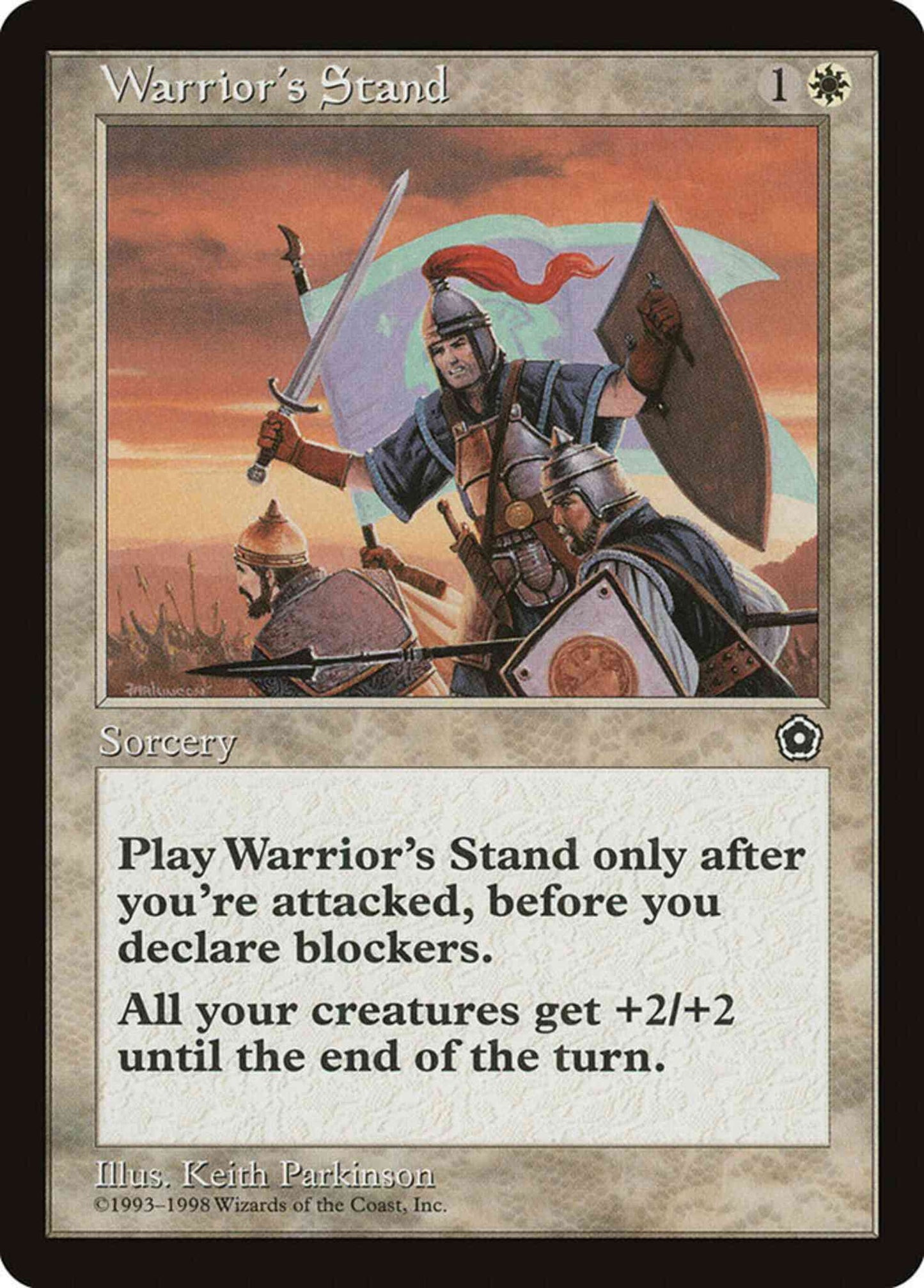 Warrior's Stand [29] [Portal Second Age] [Non-Foil]