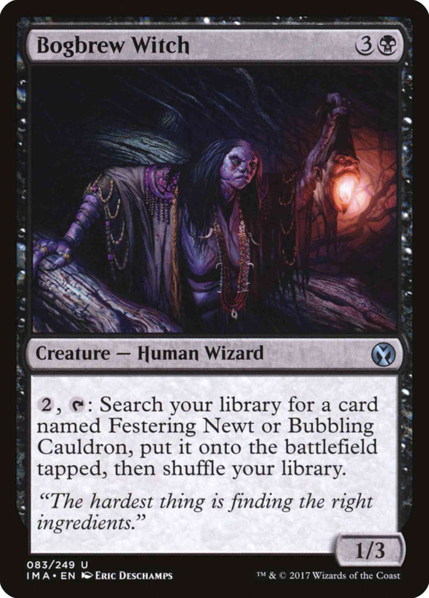 Bogbrew Witch [83] [Iconic Masters] [Non-Foil]
