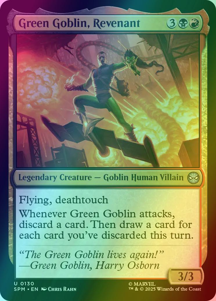 Green Goblin, Revenant [130] [Marvel's Spider-Man] [Foil]