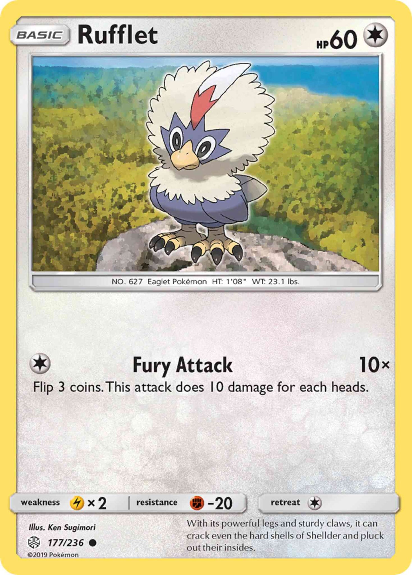 Rufflet - 177/236 - Common [sm12-177] [Non-Holo]