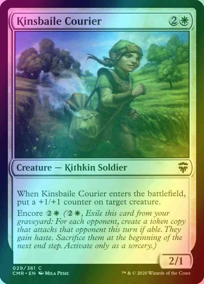 Kinsbaile Courier [29] [Commander Legends] [Foil]