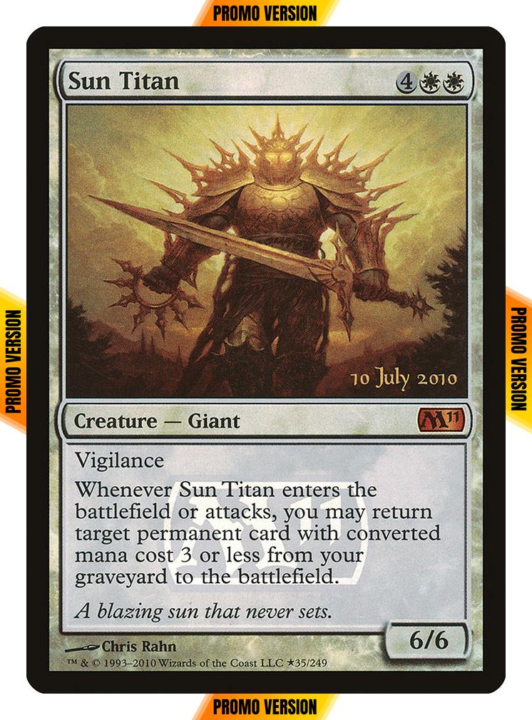 Sun Titan [35] [Magic 2011 Promos] [Foil]