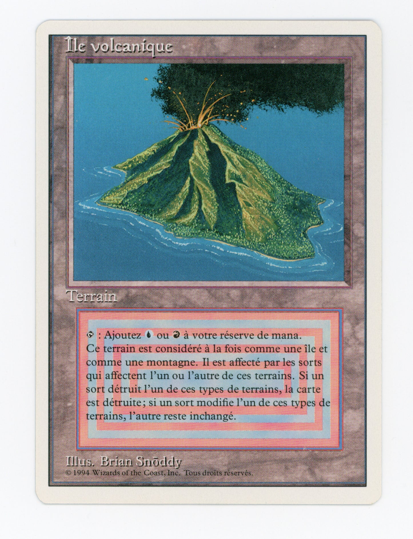 Volcanic Island — French — ID 18695