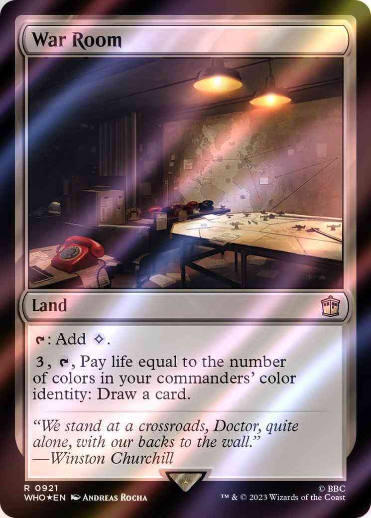 War Room [921] [Universes Beyond: Doctor Who] [Surge Foil]