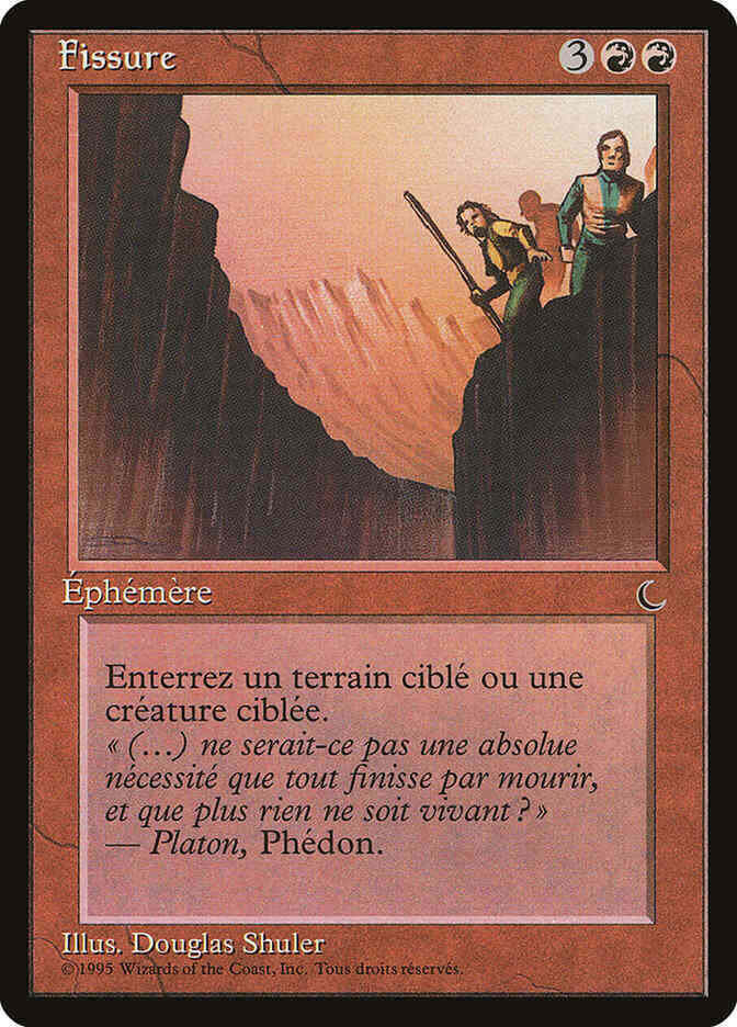 Fissure - French [85] [Renaissance French] [Non-Foil]