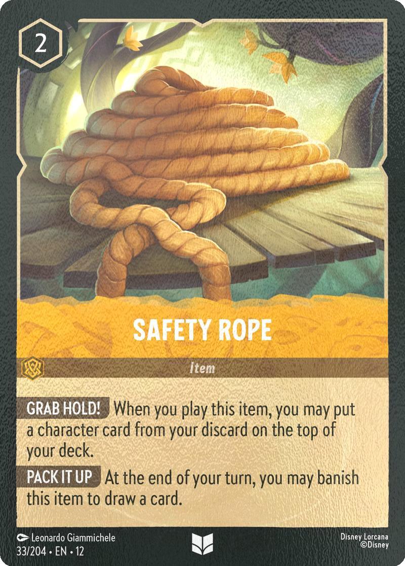 Safety Rope - 33/204 [Wilds Unknown] [Cold Foil]