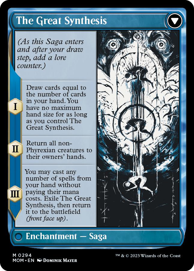 Jin-Gitaxias // The Great Synthesis [294] [Planar Showcase] [March of the Machine] [Non-Foil]