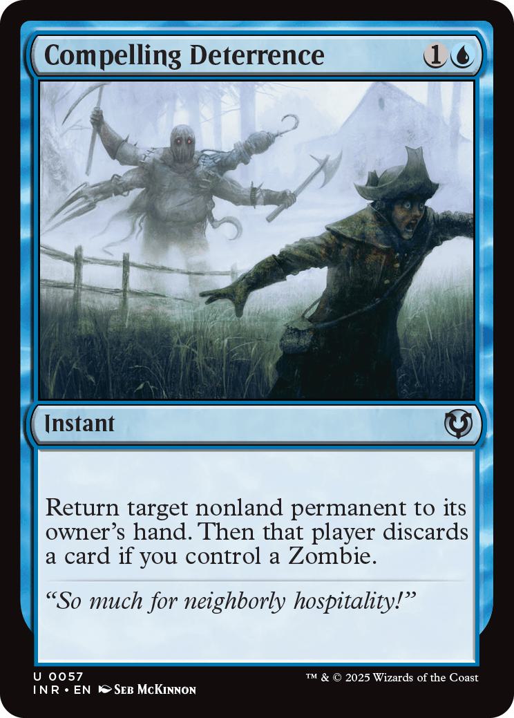 Compelling Deterrence [57] [Innistrad Remastered] [Non-Foil]