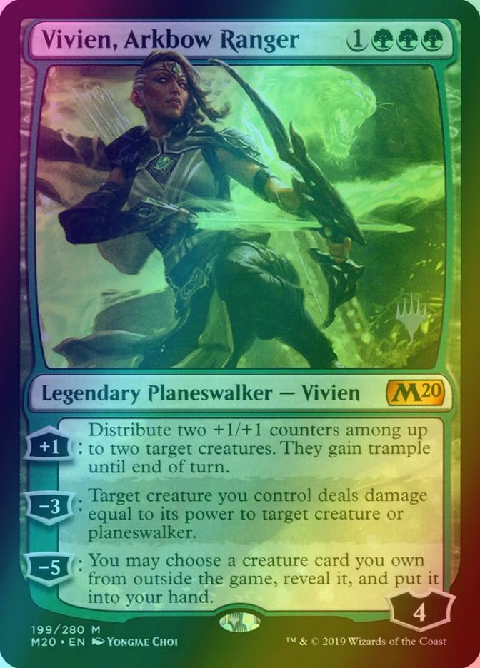 Vivien, Arkbow Ranger [199p] [Promo Pack] [Core Set 2020 Promos] [Foil]