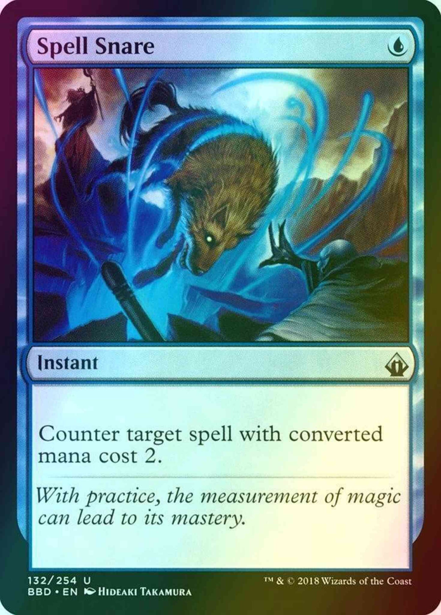 Spell Snare [132] [Battlebond] [Foil]