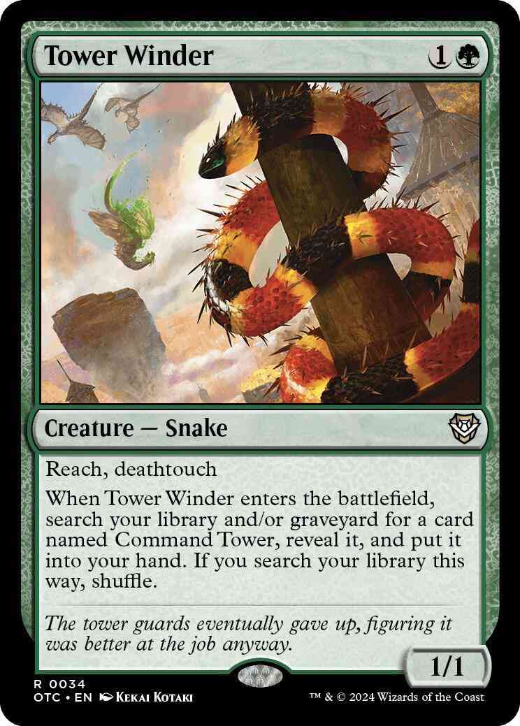 Tower Winder [34] [Outlaws of Thunder Junction: Commander] [Non-Foil]