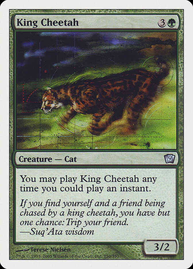King Cheetah [250] [Ninth Edition] [Non-Foil]