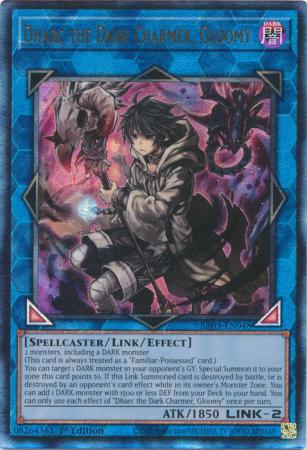 Dharc the Dark Charmer, Gloomy - RA03-EN048 - Prismatic Ultimate Rare - 1st Edition