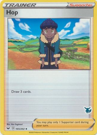 Hop - 165/202 - Uncommon - Eevee Stamp [ba02-EVE12] [Non-Holo]