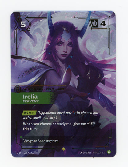 Irelia - Fervent — Signature|Foil — ID 19208