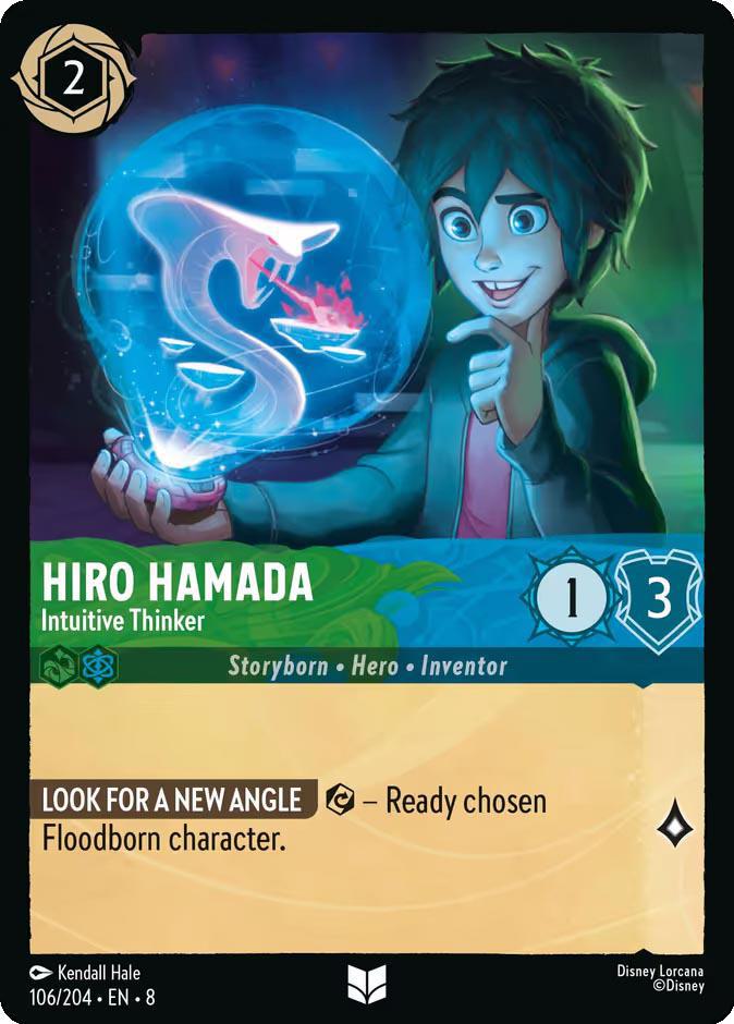 Hiro Hamada - Intuitive Thinker - 106/204 [Reign of Jafar] [Non-Foil]