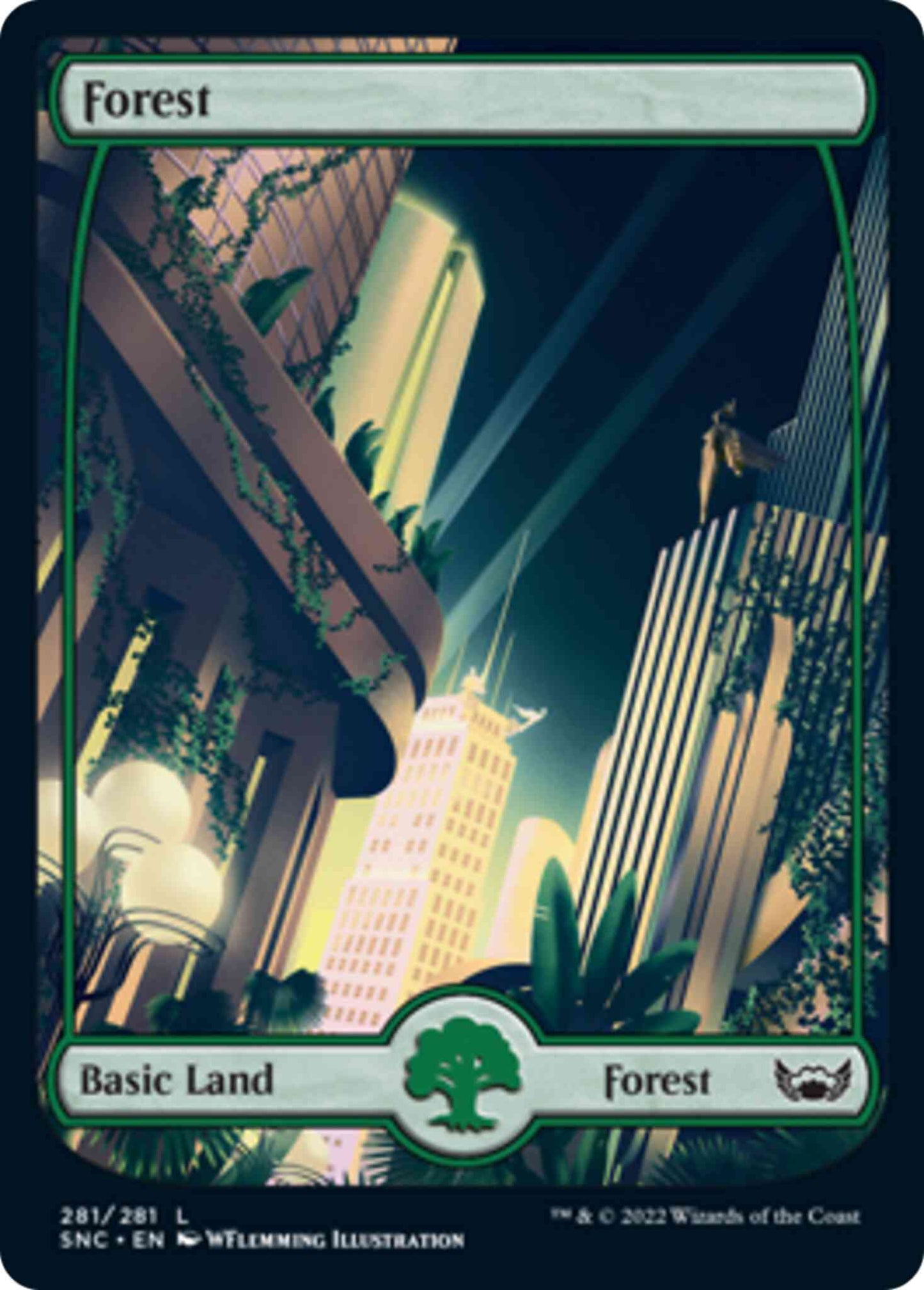 Forest [281] [Full Art] [Metropolis] [Streets of New Capenna] [Non-Foil]