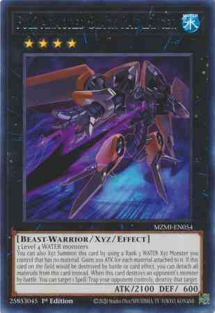 Full Armored Black Ray Lancer - MZMI-EN054 - Rare - 1st Edition