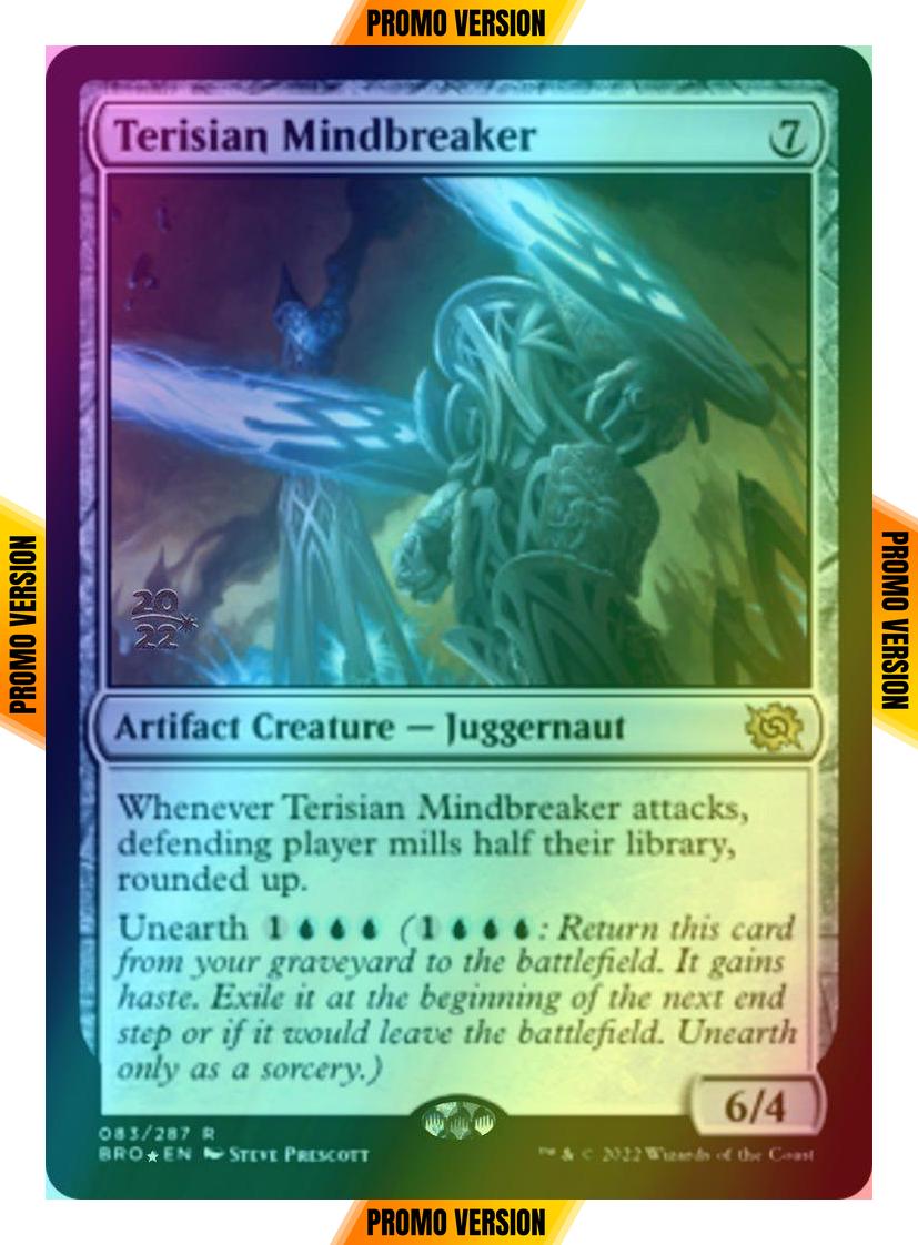 Terisian Mindbreaker [83s] [Prerelease] [The Brothers' War: Promos] [Foil]