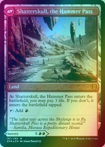 Shatterskull Smashing // Shatterskull, the Hammer Pass [Prerelease] [161s] [Zendikar Rising Promos] [Foil]