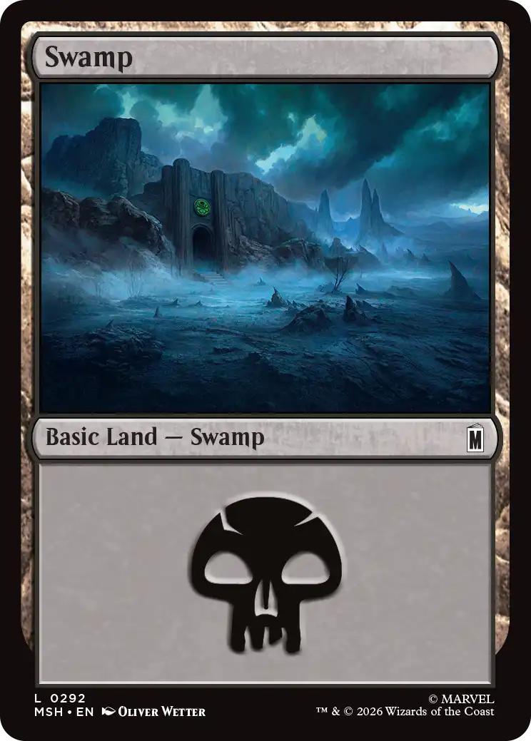 Swamp [292] [Marvel Super Heroes] [Non-Foil]