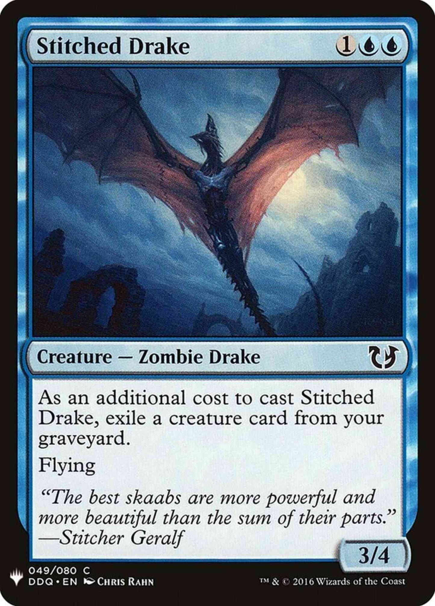 Stitched Drake [DDQ-49] [The List] [Non-Foil]