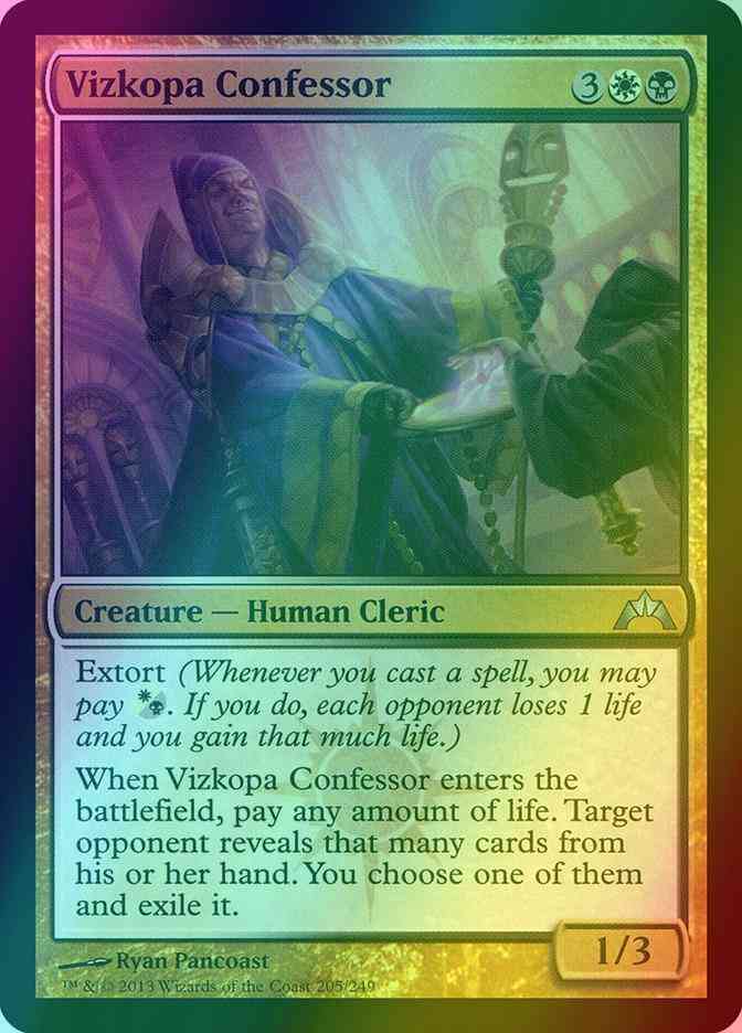 Vizkopa Confessor [205] [Gatecrash] [Foil]
