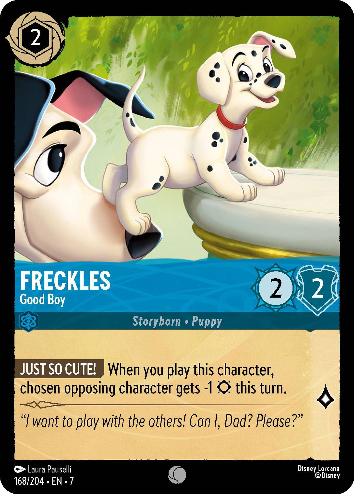 Freckles - Good Boy - 168/204 [Archazia's Island] [Non-Foil]