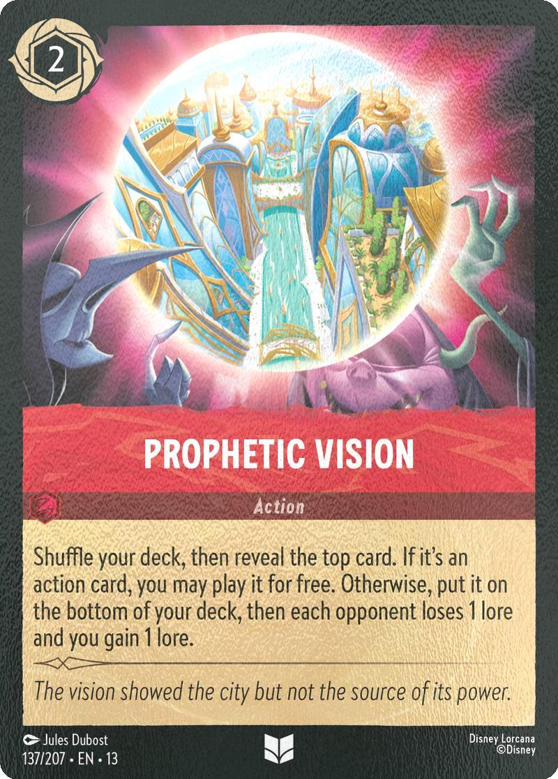 Prophetic Vision - 137/204 [Attack of the Vine!] [Cold Foil]