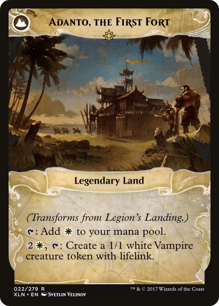 Legion's Landing // Adanto, the First Fort [XLN-22] [The List] [Non-Foil]