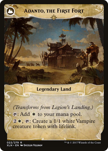 Legion's Landing // Adanto, the First Fort [XLN-22] [The List] [Non-Foil]