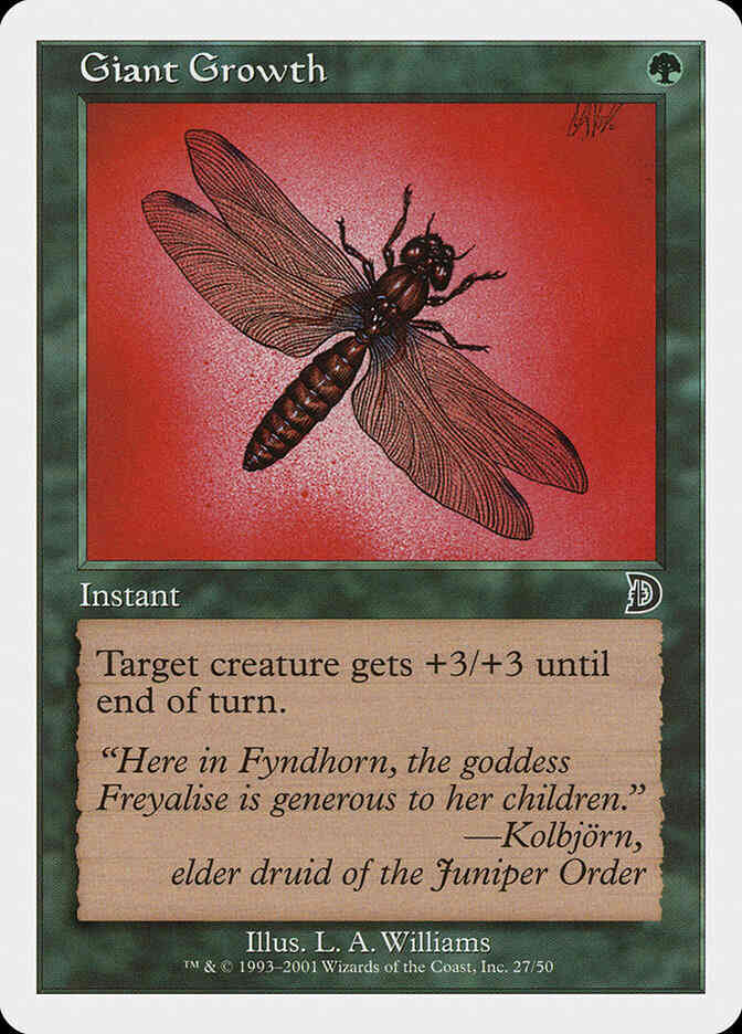 Giant Growth [27] [Deckmasters] [Non-Foil]