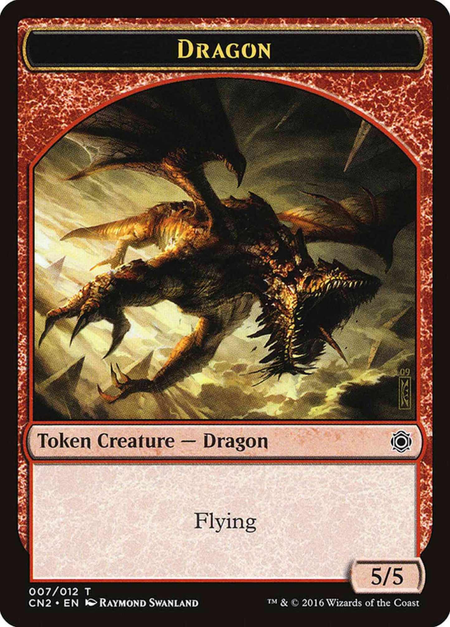 Dragon Token [07] [Conspiracy: Take the Crown Tokens] [Non-Foil]